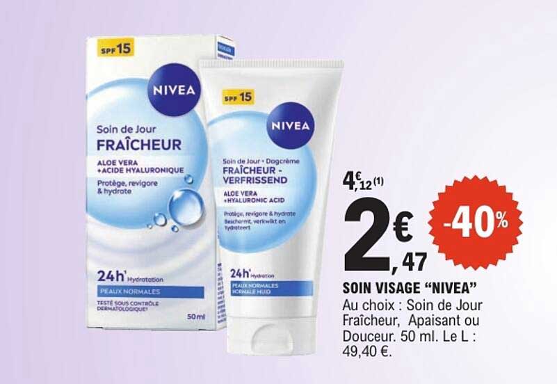SOIN VISAGE “NIVEA”