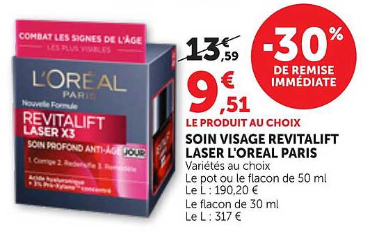 SOIN VISAGE REVITALIFT LASER X3 L'OREAL PARIS