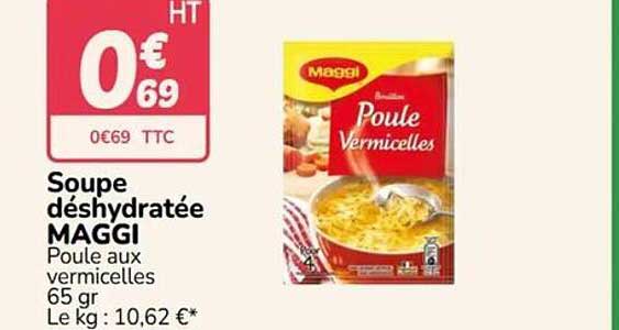 Soupe déshydratée MAGGI Poule aux vermicelles 65 gr