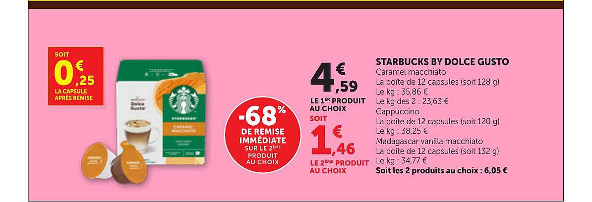 STARBUCKS BY DOLCE GUSTO