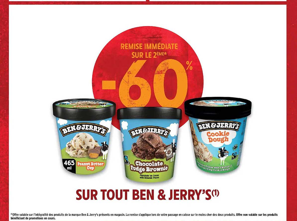 SUR TOUT BEN & JERRY'S