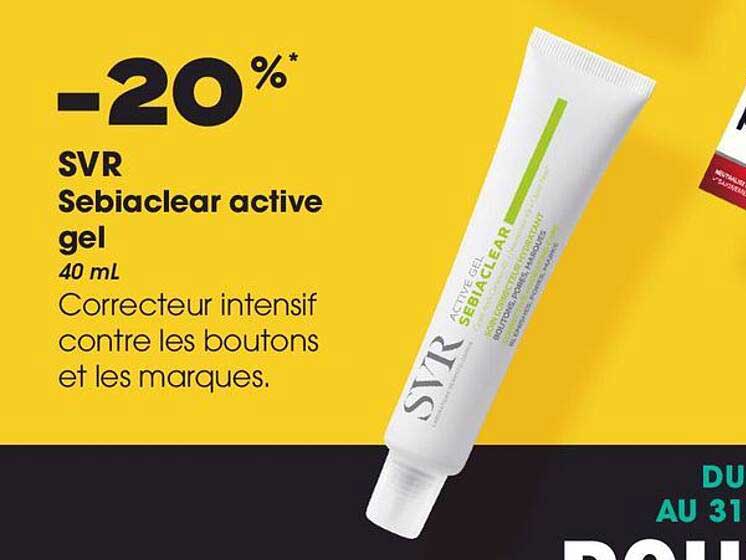 SVR Sebiaclear active gel