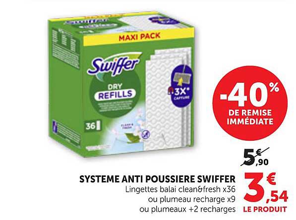 SYSTEME ANTI POUSSIERE SWIFFER
