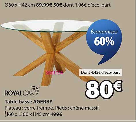 Table basse AGERBY