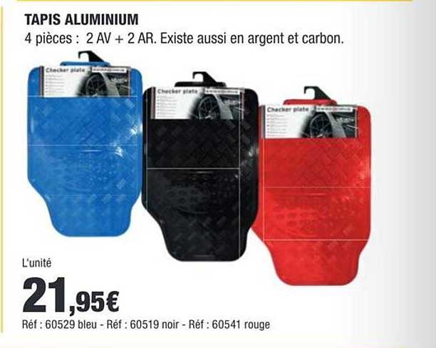 TAPIS ALUMINIUM