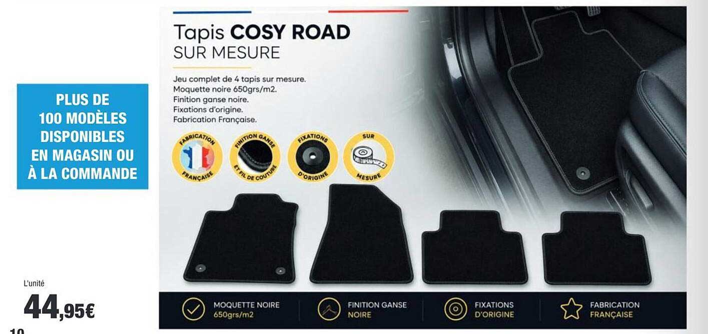 Tapis COSY ROAD SUR MESURE