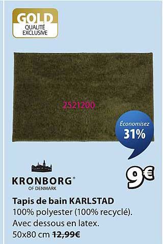Tapis de bain KARLSTAD