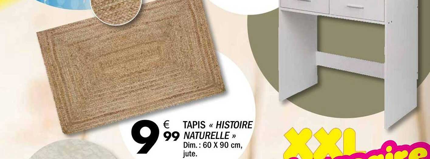 TAPIS « HISTOIRE NATURELLE »