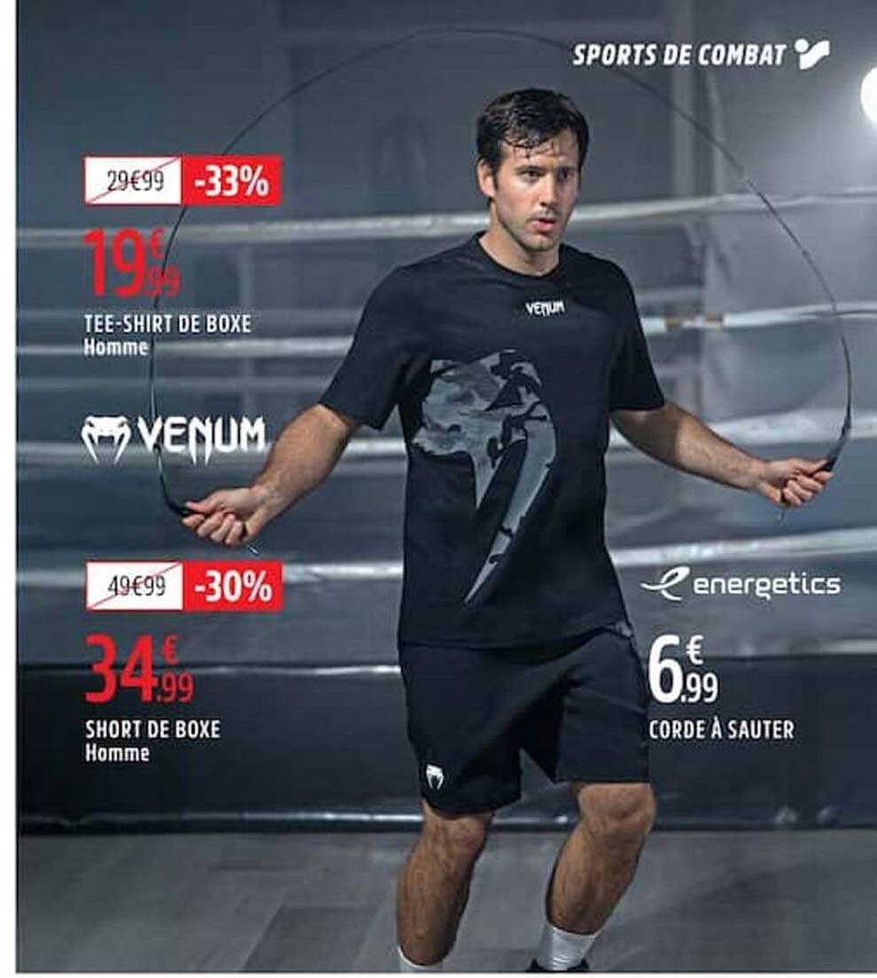 TEE-SHIRT DE BOXE Homme