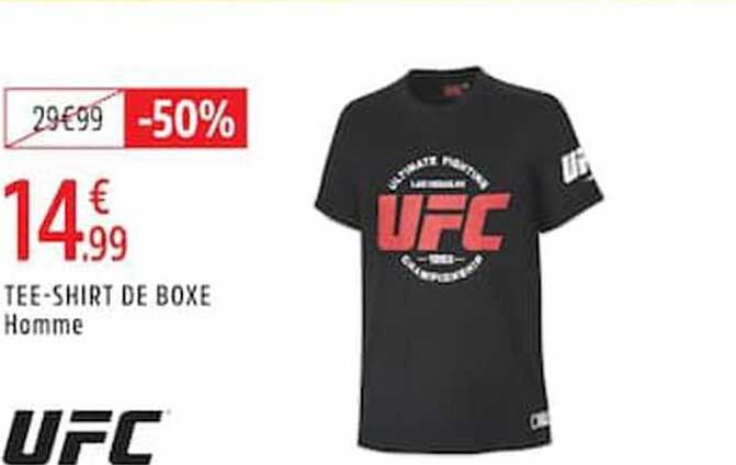 TEE-SHIRT DE BOXE Homme