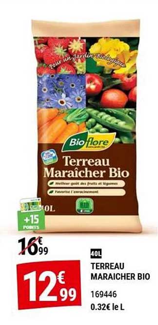 Terreau Maraîcher Bio