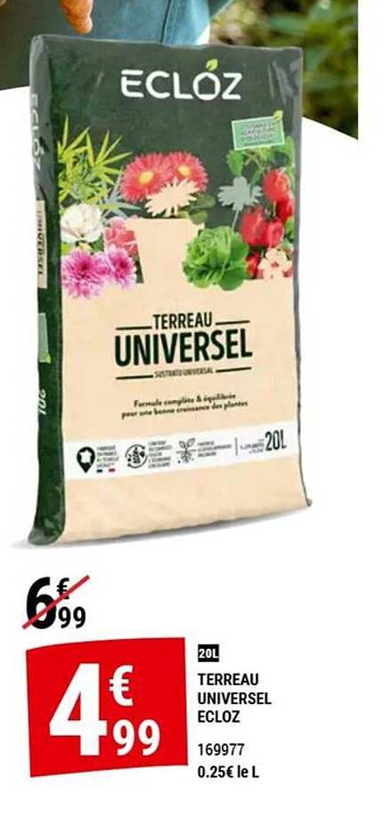 TERREAU UNIVERSEL ECLOZ