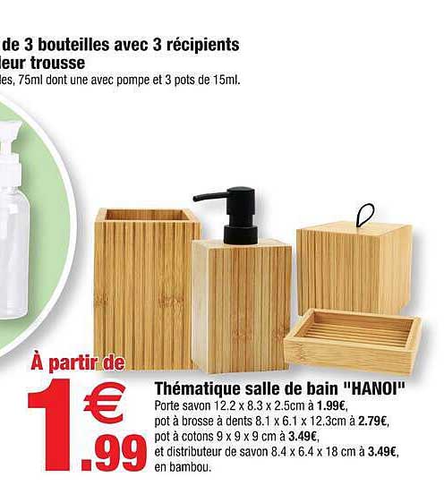 Thématique salle de bain "HANOI"