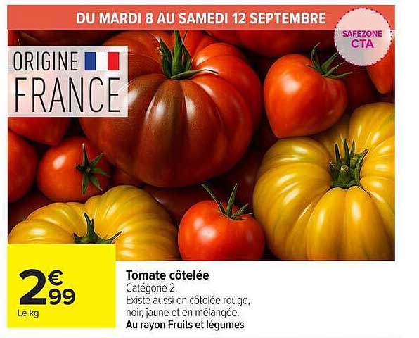 Tomate côtelée