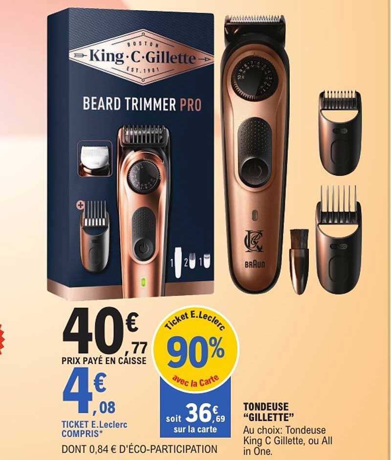 TONDEUSE “GILLETTE”