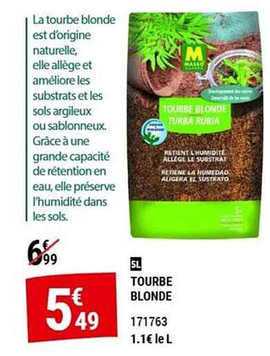 TOURBE BLONDE