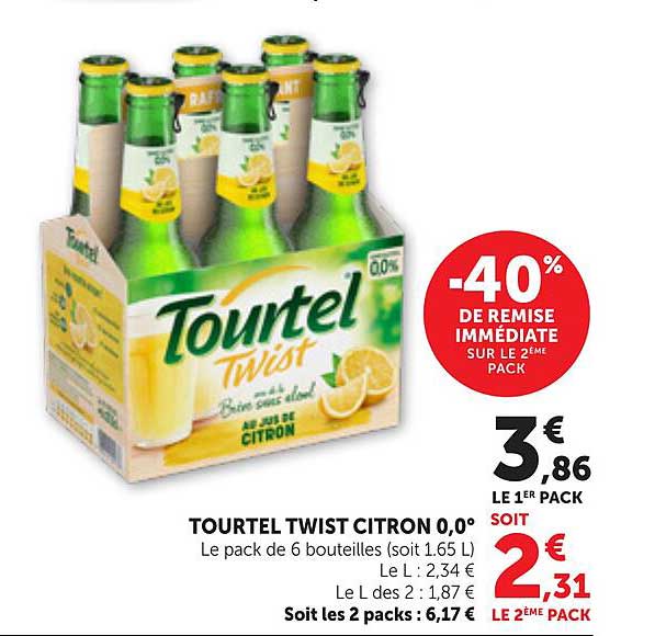 TOURTEL TWIST CITRON 0,0°