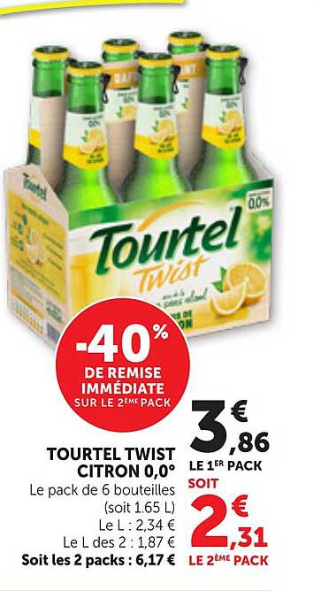 TOURTEL TWIST CITRON 0,0°