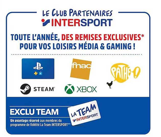 TOUTE L'ANNÉE, DES REMISES EXCLUSIVES* POUR VOS LOISIRS MÉDIA & GAMING !