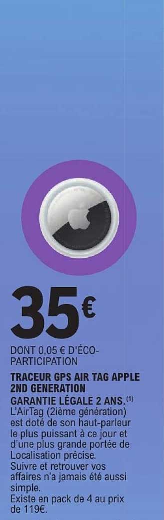 TRACEUR GPS AIR TAG APPLE 2ND GENERATION