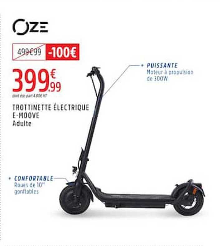 TROTTINETTE ÉLECTRIQUE E-MOOVE Adulte