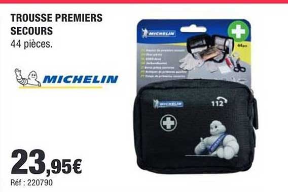 TROUSSE PREMIERS SECOURS 44 pièces.