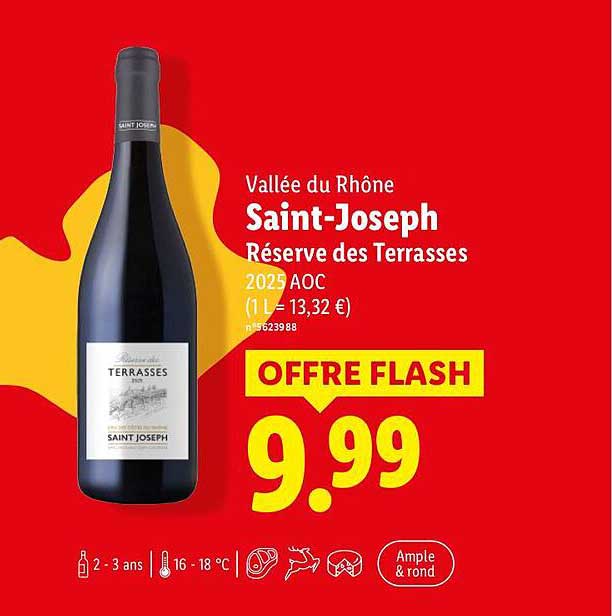 Vallée du Rhône Saint-Joseph Réserve des Terrasses 2025 AOC
