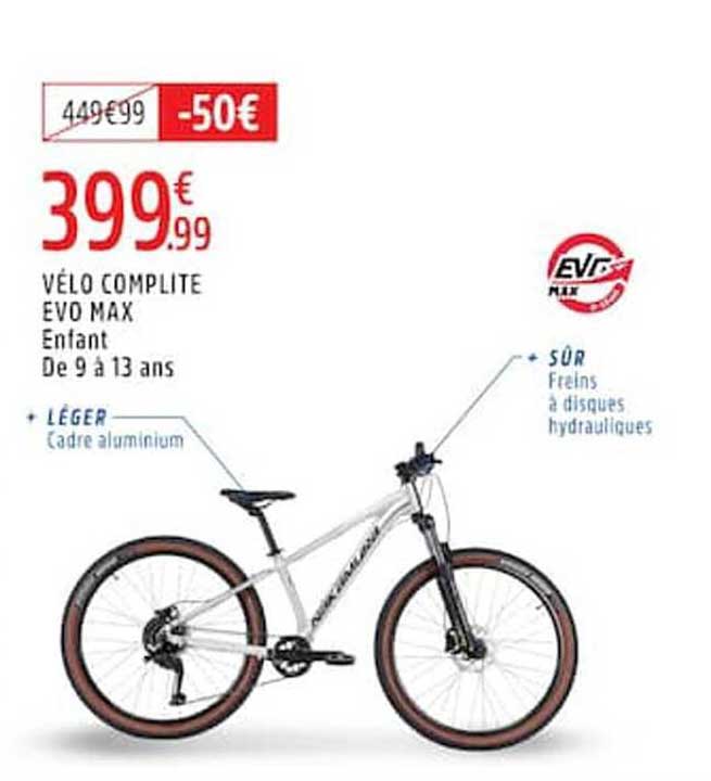 VÉLO COMPLITE EVO MAX Enfant De 9 à 13 ans