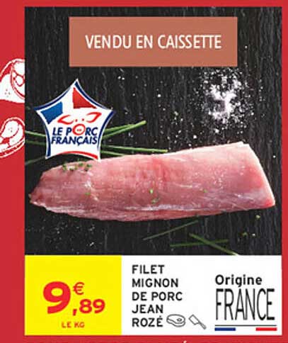 VENDU EN CAISSETTE