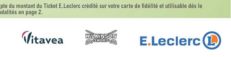Vitavea / Wilkinson Sword / E.Leclerc