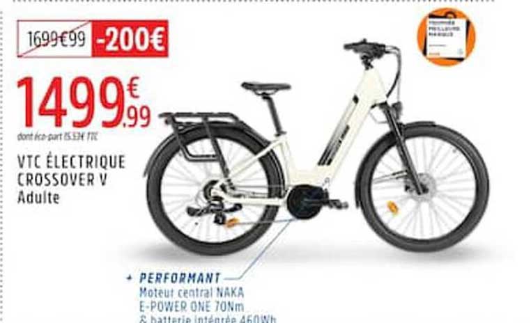 VTC ÉLECTRIQUE CROSSOVER V Adulte