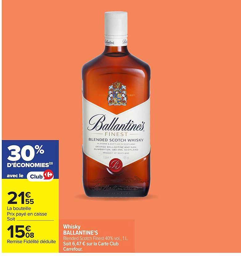 Whisky BALLANTINE'S