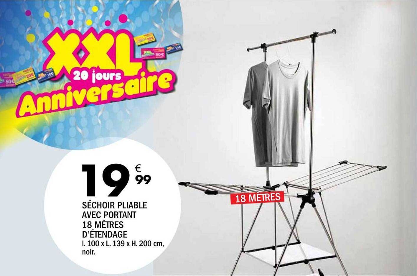 XXL 20 jours Anniversaire