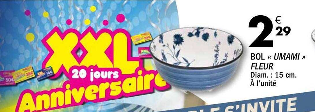 XXL 20 jours Anniversaire