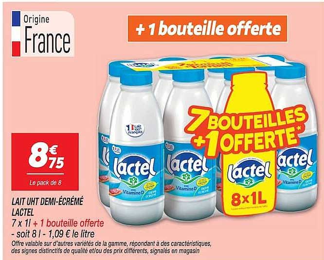 + 1 bouteille offerte