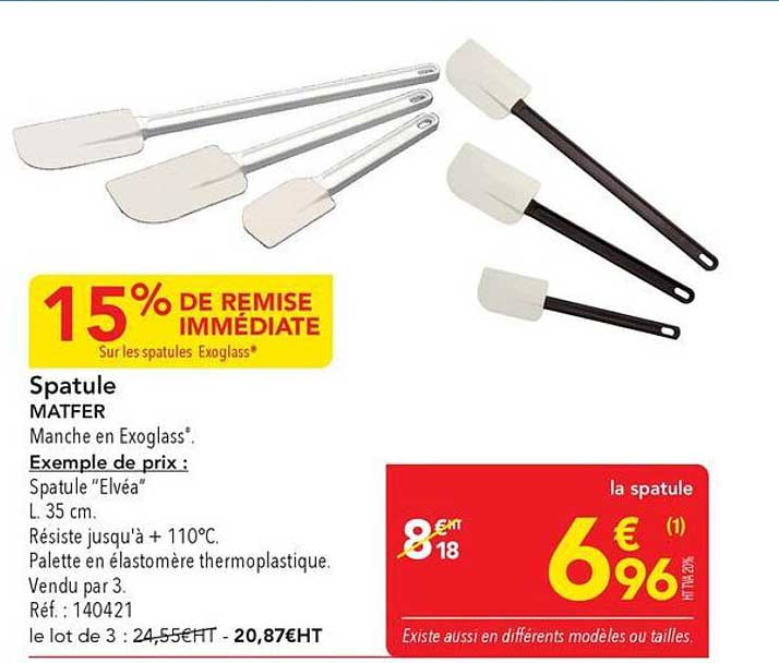 15% DE REMISE IMMÉDIATE