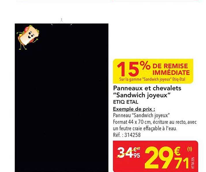 15% DE REMISE IMMÉDIATE