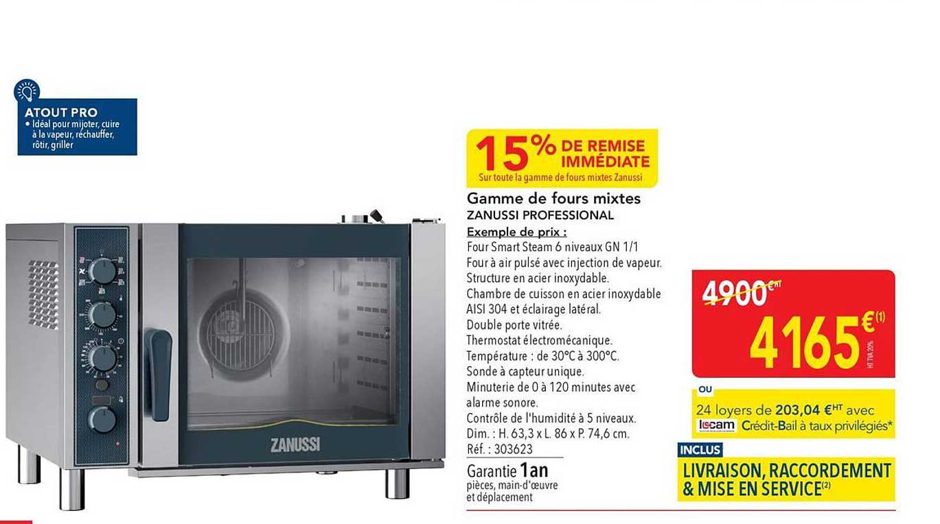 15% DE REMISE IMMÉDIATE