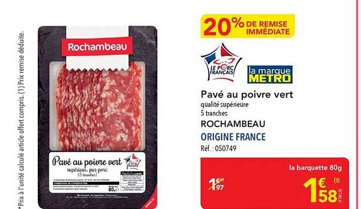 20% DE REMISE IMMÉDIATE