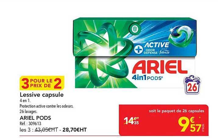 3 POUR LE 2 PRIX DE
