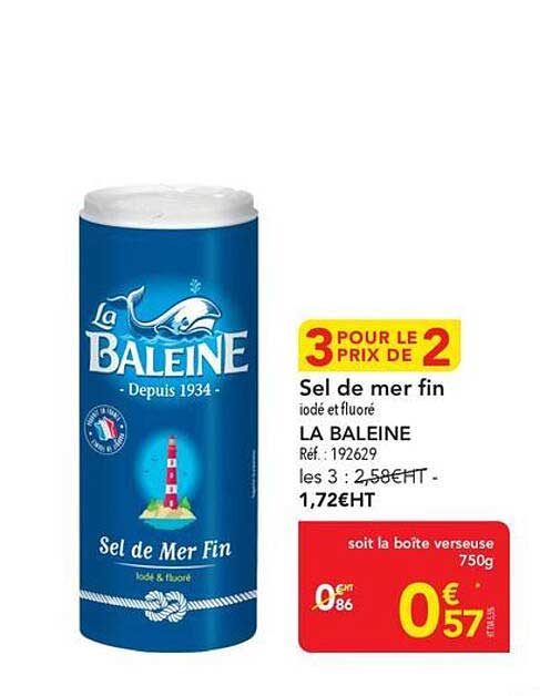 3 POUR LE PRIX DE 2