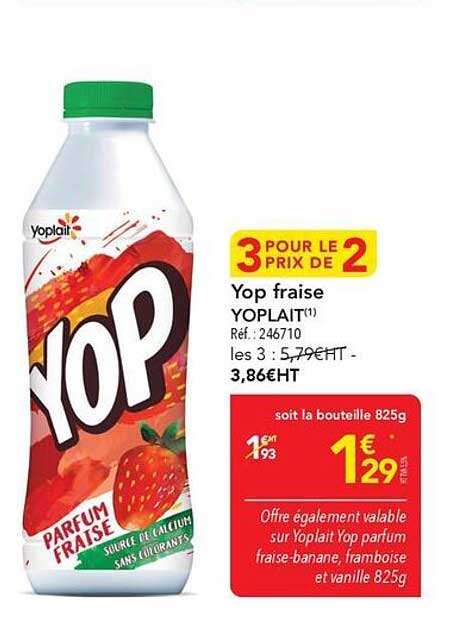 3 POUR LE PRIX DE 2
