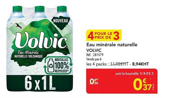 4 pour le prix de 3