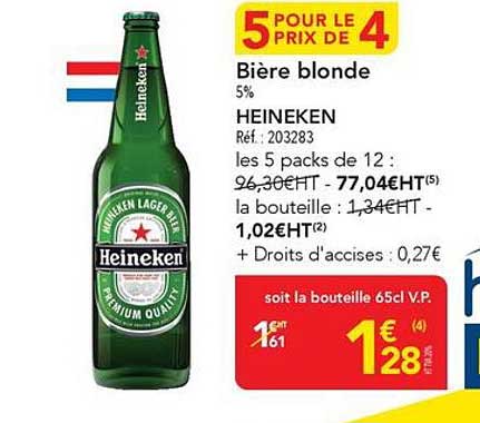 5 POUR LE PRIX DE 4