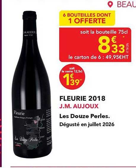6 BOUTEILLES DONT 1 OFFERTE