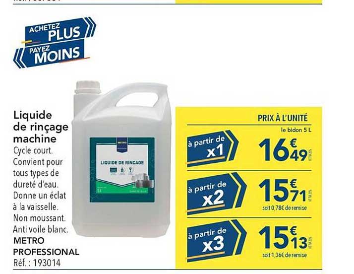 Achetez plus payez moins
