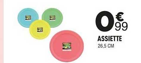 ASSIETTE 26,5 CM
