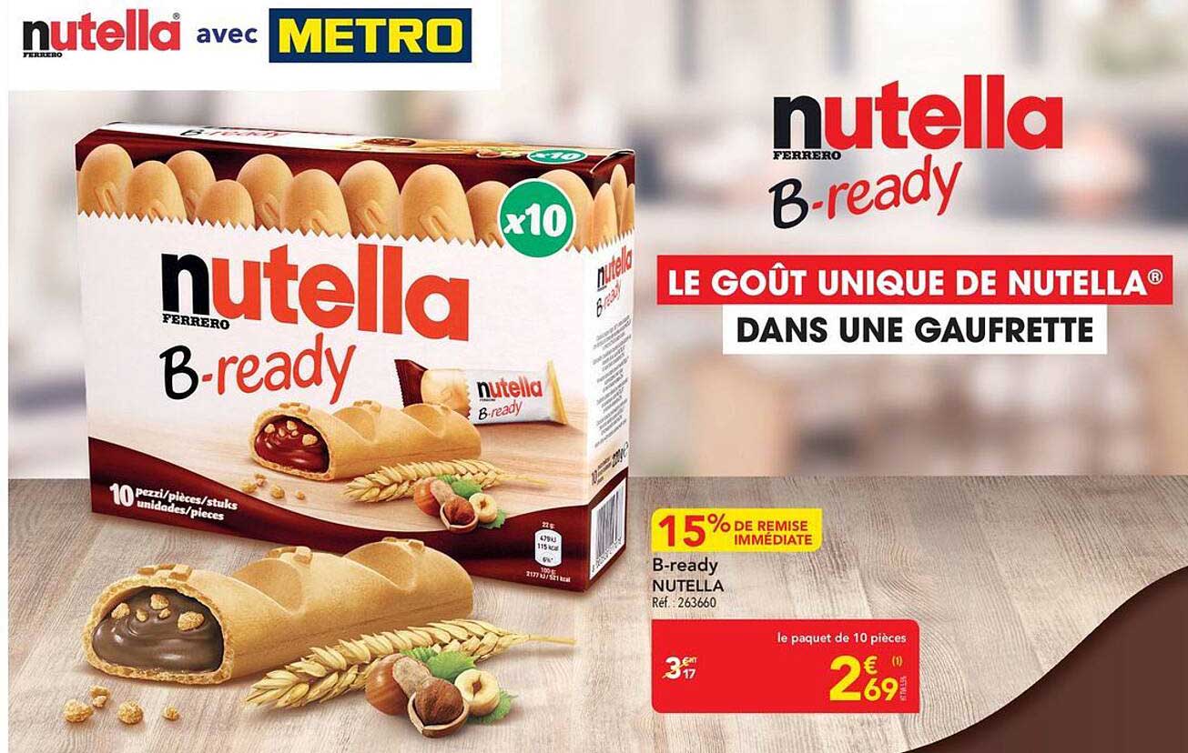 B-ready NUTELLA Réf. 263660