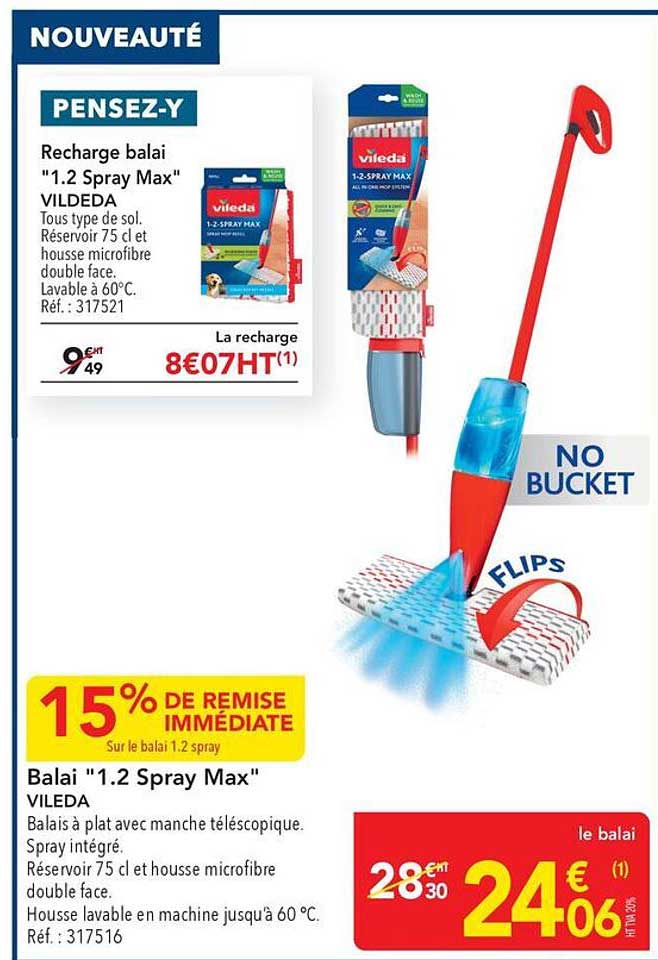 Balai "1.2 Spray Max"