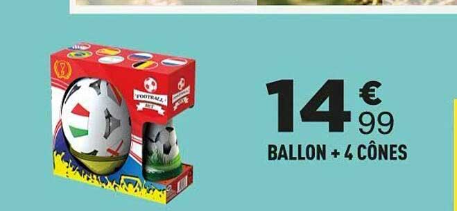 BALLON + 4 CÔNES